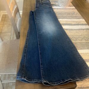 MOTHER Dark Blue Flare Jeans